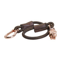 Corda de amarração elástica para caminhão Imperial Riding Little Space 60cm Castanho