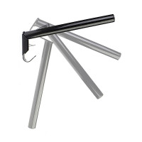 Suporte de sela rebatível Horze Preto