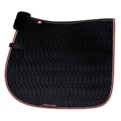 Almofada de sela Imperial Riding Statement mista Preto