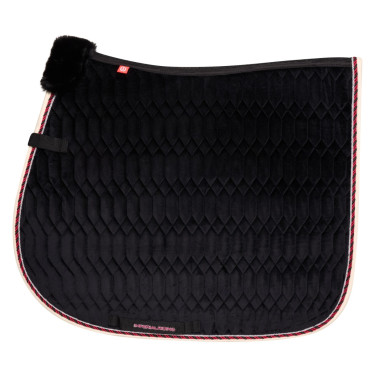 Almofada de sela Imperial Riding Statement mista Preto