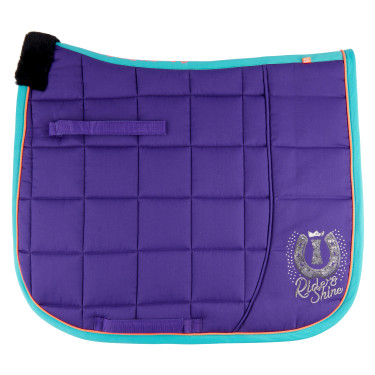 Sela Imperial Imperial Riding Time to Shine adestramento Roxo Real / Verde Jade Violeta