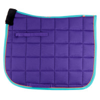 Almofada de sela Imperial Imperial Riding Time to Shine base dressage Roxo Real / Verde Jade Violeta