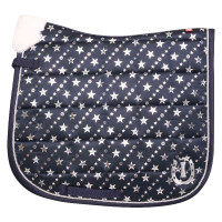 Tapis de selle Imperial Riding Bobby Star dressage Marine Tapis de selle Imperial Riding Bobby Star dressage Marine