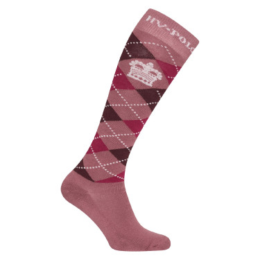 Meias Argyle HV Polo Malva