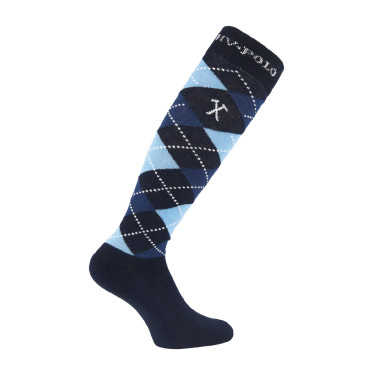 Meias Argyle HV Polo Marinho / ar / marinho misturado Azul Meias Argyle HV Polo Marinho / ar / marinho misturado Azul