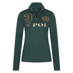 Top com meio zíper Favouritas Tech HV Polo