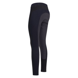Calça de equitação Euro-Star Onyx denim full grip Denim azul escuro