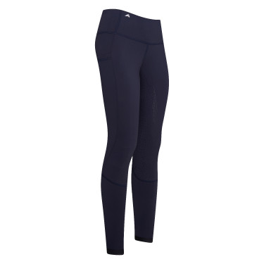 Legging de equitação Euro-Star Breez FullGrip Azul-marinho