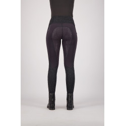 Legging de equitação Euro-Star Breez FullGrip Preto prata Legging de equitação Euro-Star Breez FullGrip Preto prata
