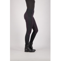 Legging de equitação Euro-Star Breez FullGrip Preto prata Legging de equitação Euro-Star Breez FullGrip Preto prata