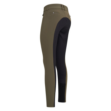 Calça de equitação Euro-Star Arielle Inverno FullGrip Caqui Calça de equitação Euro-Star Arielle Inverno FullGrip Caqui