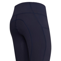 Legging de equitação Euro-Star Breez FullGrip infantil Azul-marinho Legging de equitação Euro-Star Breez FullGrip infantil Azul-marinho