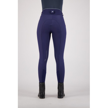 Calça Euro-Star Equitação Queen KneeGrip Azul-marinho
