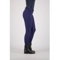 Calça Euro-Star Equitação Queen KneeGrip Azul-marinho