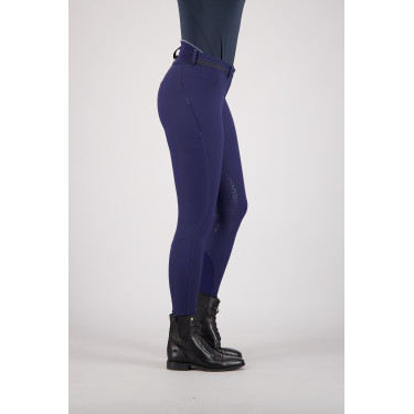 Calça Euro-Star Equitação Queen KneeGrip Azul-marinho
