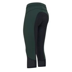 Calça de equitação Euro-Star Venti 2.0 FullGrip Euro-Star Mulher Verdes beirais / preto