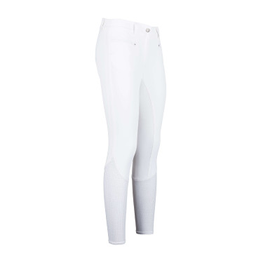 Calça de equitação Euro-star Airflow FullGrip Branco Calça de equitação Euro-star Airflow FullGrip Branco
