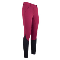 Calça de equitação Euro-Star Airflow 2.0 FullGrip Euro-Star Mulher Radiância de framboesa / periscópio