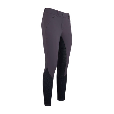 Calça de equitação Euro-Star Airflow 2.0 FullGrip Euro-Star Mulher Periscópio / radiância framboesa Cinzento