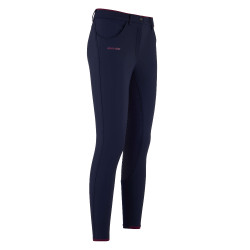 Calça de equitação Euro-Star Fame FullGrip Azul da noite