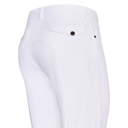 Calça de equitação Euro-Star Camillo KneeGrip Branco Calça de equitação Euro-Star Camillo KneeGrip Branco