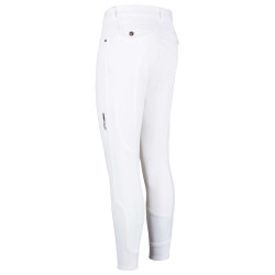 Calça de equitação Euro-Star Camillo FullGrip homem Branco