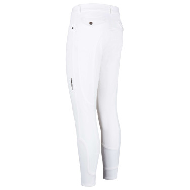 Calça de equitação Euro-Star Camillo FullGrip homem Branco