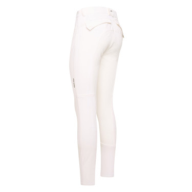 Calça de equitação Euro-Star Acer FullGrip masculino Branco