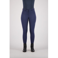 Calça de equitação Euro-Star Snow Queen FullGrip Azul-marinho Calça de equitação Euro-Star Snow Queen FullGrip Azul-marinho