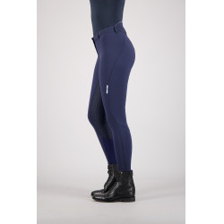 Calça de equitação Euro-Star Snow Queen FullGrip Azul-marinho