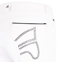 Calça de equitação Euro-Star Indigo Diamond FullGrip Euro-Star Sential Branco