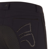 Calça de equitação Euro-Star Indigo Diamond FullGrip Euro-Star Sential Preto