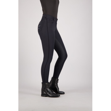 Calça de equitação Euro-Star Indigo Diamond FullGrip Euro-Star Sential Preto