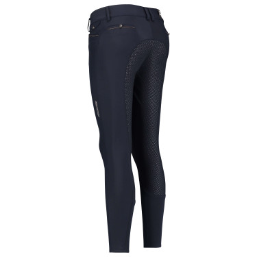Calças de equitação Euro-Star Arielle FullGrip Azul-marinho