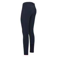 Calça de equitação Euro-Star Fame 2.0 KneeGrip Azul-marinho