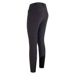 Calça de equitação Euro-Star Fame 2.0 KneeGrip Periscópio Cinzento