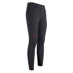 Calça de equitação Euro-Star Fame 2.0 KneeGrip Periscópio Cinzento