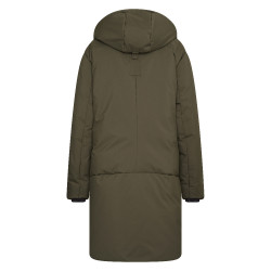 Casaco comprido Euro-Star Lavar Exército Kaki Casaco comprido Euro-Star Lavar Exército Kaki