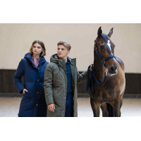 Casaco comprido Euro-Star Lavar Exército Kaki Casaco comprido Euro-Star Lavar Exército Kaki