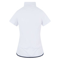 Polo de competição Euro-Star Saphie Branco
