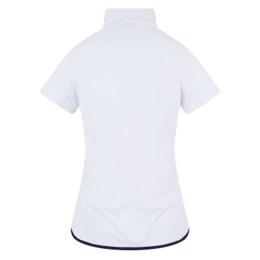 Polo de competição Euro-Star Saphie Branco