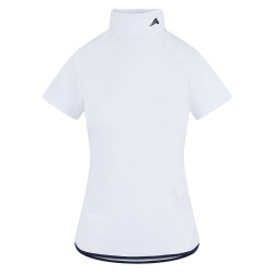 Polo de competição Euro-Star Saphie Branco