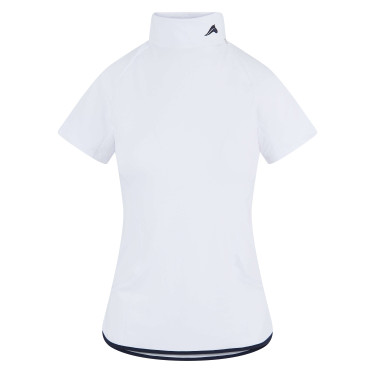 Polo de competição Euro-Star Saphie Branco