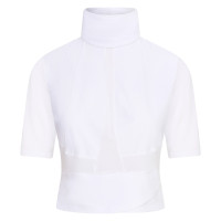 Crop top de competição Euro-Star Flying Fearless Branco