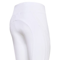 Collants de equitação Euro-Star Flying Fundamental FullGri Branco