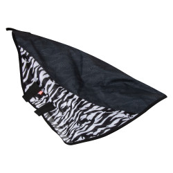 Protetor de pescoço contra moscas e chuva Imperial Riding Super-dry Carly Zebra negra Preto