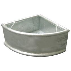 Comedouro de canto zincado Kerbl