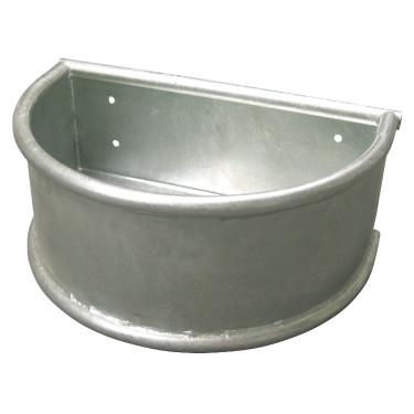 Comedouro Semicircular Zincado Kerbl