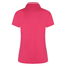 Polo Tech Imperial Riding Ruby Rosa brilhante