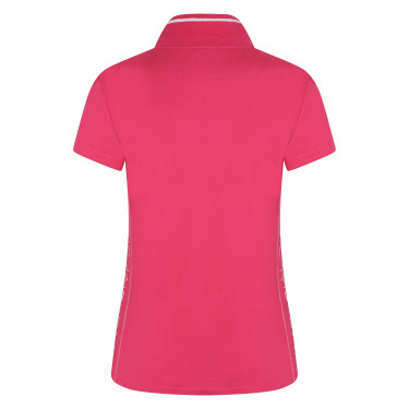 Polo Tech Imperial Riding Ruby Rosa brilhante
